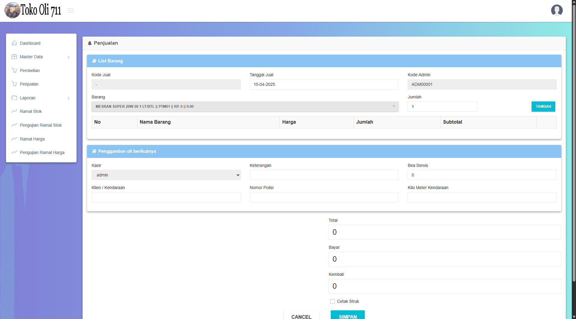 Workshop Management System